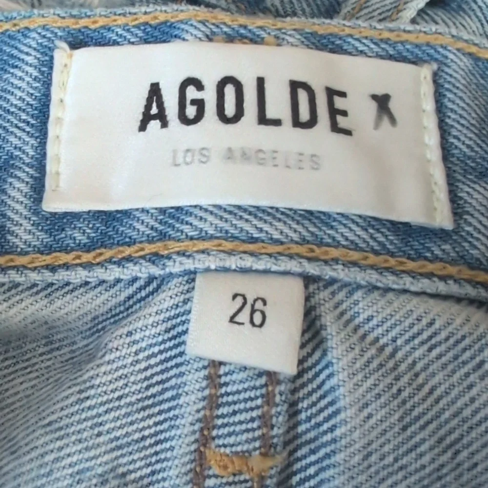 Agolde Parker Vintage Cut Off Short In Animate